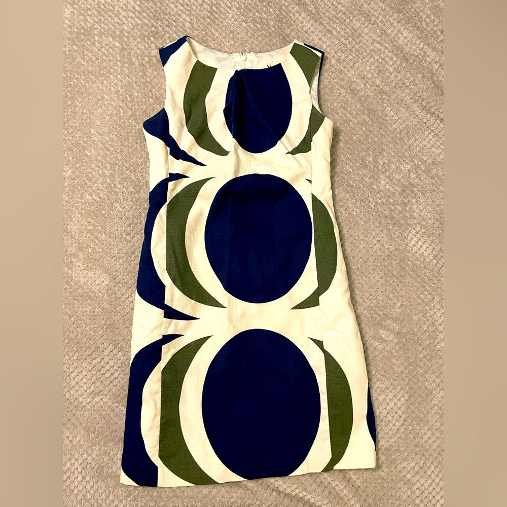 Tabitha by Anthropologie , sheath/ bodycon dress, canvas like material EUC. Sz 8